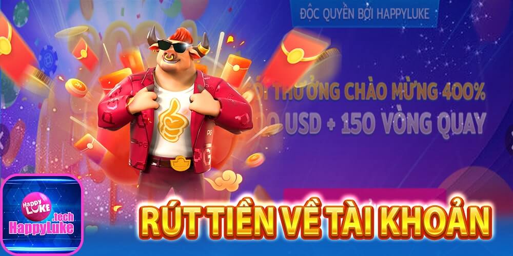 Rút tiền về tài khoản